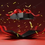 3d rendering black gift box bomb with gold ribbon crcdc25a9b6 size3.86mb 5760x3240 - title:Home - اورچین فایل - format: - sku: - keywords:وکتور,موکاپ,افکت متنی,پروژه افترافکت p_id:63922