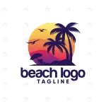 beach logo vector template rnd709 frp1739679 - title:Home - اورچین فایل - format: - sku: - keywords:وکتور,موکاپ,افکت متنی,پروژه افترافکت p_id:63922