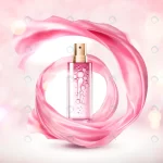 cosmetic pink spray bottle with swirling chiffon crccac4b595 size9.83mb - title:Home - اورچین فایل - format: - sku: - keywords:وکتور,موکاپ,افکت متنی,پروژه افترافکت p_id:63922