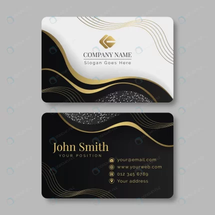 gradient golden luxury horizontal business card t crc58e70f38 size1.69mb - title:graphic home - اورچین فایل - format: - sku: - keywords: p_id:353984