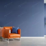 interior light room with armchair empty dark blue crcdafbf3a4 size7.04mb 4200x2800 - title:Home - اورچین فایل - format: - sku: - keywords:وکتور,موکاپ,افکت متنی,پروژه افترافکت p_id:63922