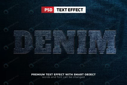 realistic denim fabric 3d editable text effect mo crc883dba66 size27.42mb - title:graphic home - اورچین فایل - format: - sku: - keywords: p_id:353984