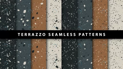 set terrazzo style seamless patterns premium vect crc9b3459aa size6.76mb - title:graphic home - اورچین فایل - format: - sku: - keywords: p_id:353984