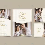 wedding invitation card set with couple crceadb7190 size3.89mb - title:Home - اورچین فایل - format: - sku: - keywords:وکتور,موکاپ,افکت متنی,پروژه افترافکت p_id:63922