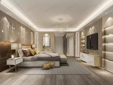 3d rendering beautiful luxury bedroom suite hotel crc54ece658 size3.15mb 2867x2150 - title:Home - اورچین فایل - format: - sku: - keywords:وکتور,موکاپ,افکت متنی,پروژه افترافکت p_id:63922