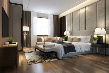 3d rendering beautiful luxury bedroom suite hotel crcf99055cf size2.99mb 3000x2000 - title:Home - اورچین فایل - format: - sku: - keywords:وکتور,موکاپ,افکت متنی,پروژه افترافکت p_id:63922
