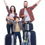 happy family with luggage are ready travel crc61374c28 size7.52mb 3877x5288 - title:Home - اورچین فایل - format: - sku: - keywords:وکتور,موکاپ,افکت متنی,پروژه افترافکت p_id:63922