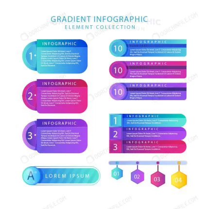 infographic elements collection with gradient col crcf29ef873 size1.41mb - title:Home - اورچین فایل - format: - sku: - keywords:وکتور,موکاپ,افکت متنی,پروژه افترافکت p_id:63922