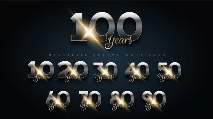 100 year luxury gold silver anniversary number se crcd0afcbb9 size4.57mb - title:مجموعه وکتور اعداد سالگرد لاکچری - اورچین فایل - format:EPS - وکتور - sku:crcd0afcbb9 - keywords: p_id:38563