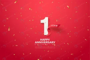 1st anniversary with numbers curved red ribbon rnd253 frp12275665 - title:Home - اورچین فایل - format: - sku: - keywords: p_id:18