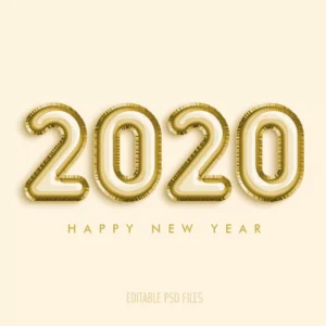 2020 happy new year with golden balloons 1 - title:Home - اورچین فایل - format: - sku: - keywords: p_id:18