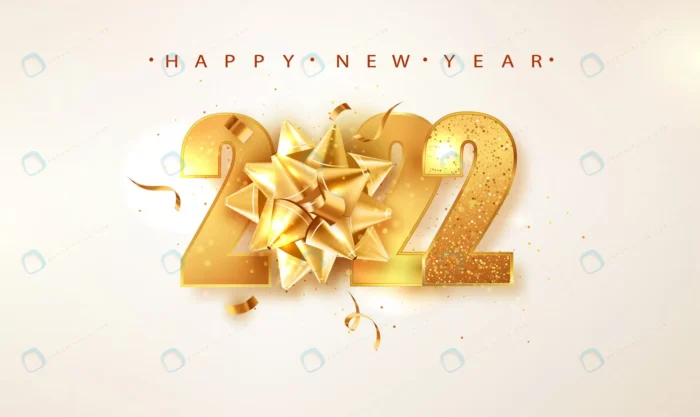 2022 happy new year vector background with golden crc2c239361 size7.3mb 1 - title:تبریک سال نو میلادی با استایل طلایی - اورچین فایل - format:EPS - وکتور - sku:crc2c239361 - keywords: p_id:42975