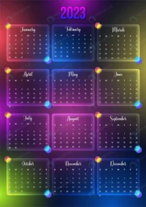 2023 calendar with glass morphism colorful backgro rnd796 frp31268817 1 - title:Home - اورچین فایل - format: - sku: - keywords: p_id:18