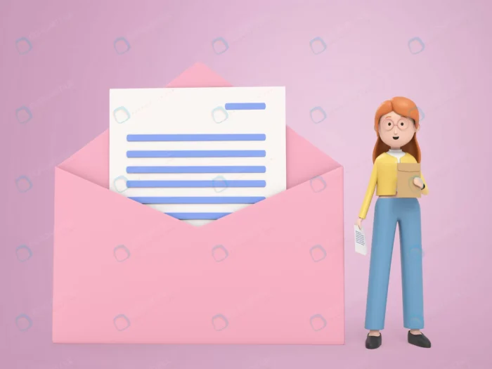 3d cartoon woman delivering documents by letter.j crc8d4dfa32 size112.46mb - title:کاراکتر دختر کارتونی در حال دریافت نامه - اورچین فایل - format:PSD - فتوشاپ - sku:crc8d4dfa32 - keywords: p_id:49166