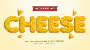 3d cheese font style text effect - title:Home - اورچین فایل - format: - sku: - keywords: p_id:18