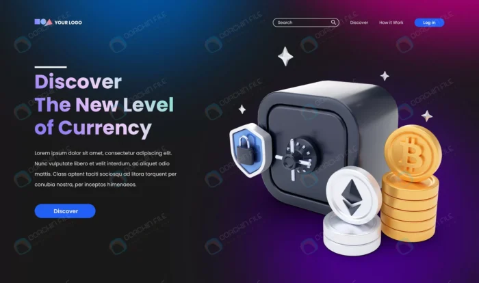 3d crypto digital currency coin icon illustration rnd968 frp27154502 - title:وب سایت با موضوع ارز دیجیتالی بیت کوین و اتریوم - اورچین فایل - format:PSD - فتوشاپ - sku:frp27154502 - keywords: p_id:74443