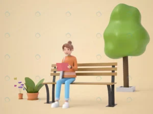 3d illustration character woman reading book park crc3b3166ec size116.55mb 1 - title:Home - اورچین فایل - format: - sku: - keywords: p_id:18