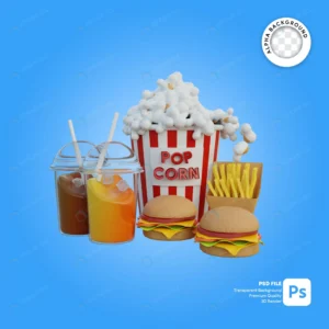 3d illustration complete popcorn couple snack pac crce3248daa size10.74mb - title:Home - اورچین فایل - format: - sku: - keywords: p_id:18