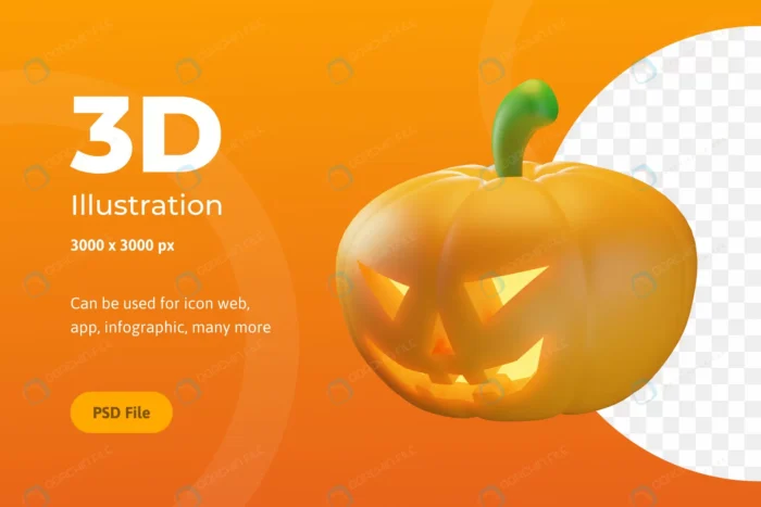 3d illustration halloween pumpkins with eye mouth crc47ff1872 size12.06mb 1 1 - title:کدو تنبل 3 بعدی برای هالووین - اورچین فایل - format:PSD - فتوشاپ - sku:crc47ff1872 - keywords: p_id:43649