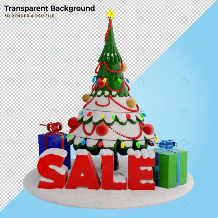 3d illustration pine tree christmas sale 1.webp crc87a2306c size54.73mb 1 - title:طرح فروش ویژه کریسمس - اورچین فایل - format:PSD - فتوشاپ - sku:crc87a2306c - keywords: p_id:45137