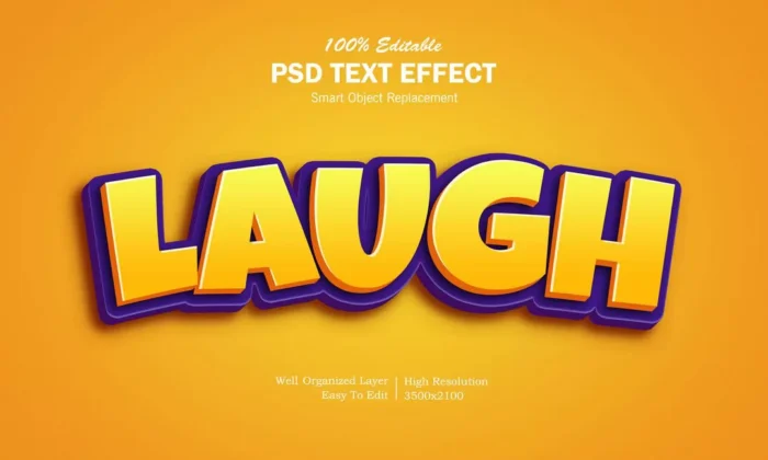 3d laugh game logo text effect - title:افکت متن لایه باز با استایل فان، شاد و انرژیتیک - اورچین فایل - format:PSD - فتوشاپ - sku:5746 - keywords:افکت متن لایه باز با استایل فان، شاد و انرژیتیک, فایل فتوشاپ, افکت متنی, دانلود رایگان, سه بعدی, فایل تکی, فایل لایه باز رایگان p_id:31376