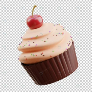 3d render illustration cupcakes with cherry premi crc646a8561 size8.59mb - title:Home - اورچین فایل - format: - sku: - keywords: p_id:18