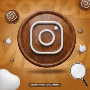 3d render instagram icon front wooden circle crc8ba6dcb0 size87.87mb - title:Home - اورچین فایل - format: - sku: - keywords: p_id:18