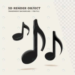 3d render musical note rnd323 frp20983274 1 - title:Home - اورچین فایل - format: - sku: - keywords: p_id:18