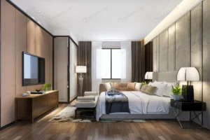 3d rendering beautiful luxury bedroom suite hotel crc722ae9db size2.99mb 3000x2000 - title:Home - اورچین فایل - format: - sku: - keywords: p_id:18