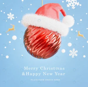 3d rendering christmas balls wearing christmas ha crcff5828ca size154.67mb 1 - title:Home - اورچین فایل - format: - sku: - keywords: p_id:18