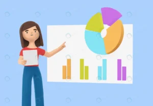 3d rendering woman with charts crcf2f48a64 size11.20mb - title:Home - اورچین فایل - format: - sku: - keywords: p_id:18