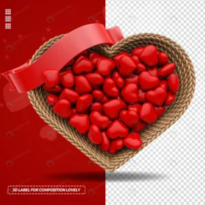 3d ribbon rope heart element gift box composition crc14953772 size58.86mb - title:Home - اورچین فایل - format: - sku: - keywords: p_id:18