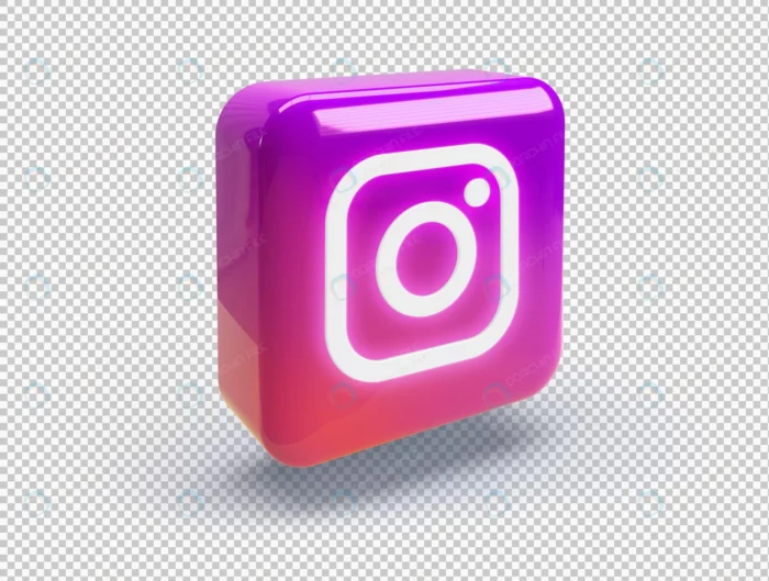 3d rounded square with glossy instagram logo crc261453c6 size39.67mb - title:رندر آیکون 3 بعدی اینستاگرام - اورچین فایل - format:PSD - فتوشاپ - sku:crc261453c6 - keywords: p_id:56732