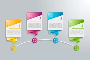 4 steps infographic with colourful design text crc7a25dfb9 size1.71mb - title:Home - اورچین فایل - format: - sku: - keywords: p_id:18