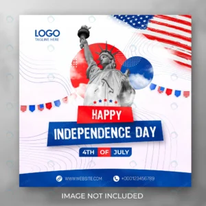 4th july instagram post with american flag rnd536 frp28790056 - title:Home - اورچین فایل - format: - sku: - keywords: p_id:18