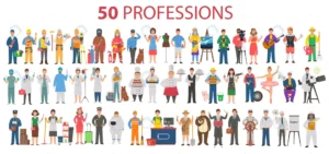 50 professions big set professions cartoon flat st rnd677 frp9535957 - title:Home - اورچین فایل - format: - sku: - keywords: p_id:18