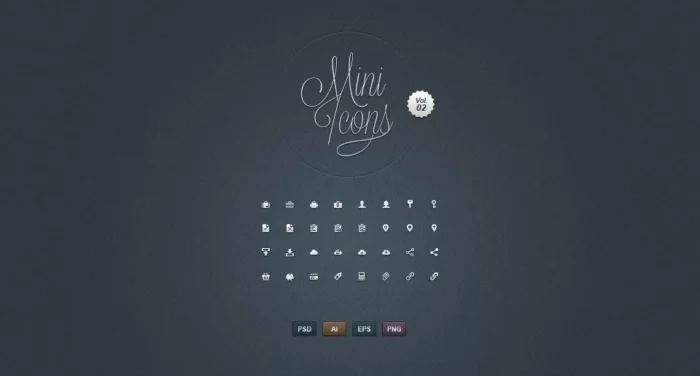 Mini icons set Vol2 PIXEDEN - title:آیکون برای وبسایت و اپلیکیشن سری 1 تا 6 - اورچین فایل - format:PSD - فتوشاپ - sku:3528 - keywords: p_id:29147