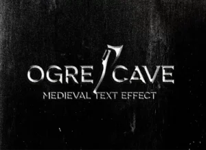 Ogre cave medieval text effect PIXEDEN - title:Home - اورچین فایل - format: - sku: - keywords: p_id:18