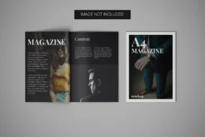 a4 magazine mockup with cover mockup side crcbea07c67 size70.65mb - title:Home - اورچین فایل - format: - sku: - keywords: p_id:18