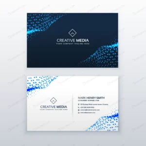 abstract blue business card design with triangles crcec524592 size1.28mb - title:Home - اورچین فایل - format: - sku: - keywords: p_id:18