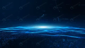 abstract blue digital particles wave digital data rnd290 frp5311007 - title:Home - اورچین فایل - format: - sku: - keywords: p_id:18