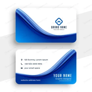 abstract blue wave business card template crc06caf1d3 size1.32mb - title:Home - اورچین فایل - format: - sku: - keywords: p_id:18