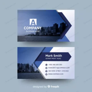 abstract business card template with photo crccf409914 size3.08mb - title:Home - اورچین فایل - format: - sku: - keywords: p_id:18