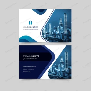 abstract business card template with skyscrapers crc4871c00b size2.01mb - title:Home - اورچین فایل - format: - sku: - keywords: p_id:18