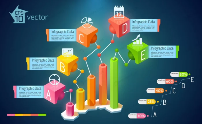 abstract business chart infographics crcb4bb8fe4 size7.36mb - title:اینفوگرافیک مرحله ای با فرمت وکتور - اورچین فایل - format:EPS - وکتور - sku:crcb4bb8fe4 - keywords: p_id:94081