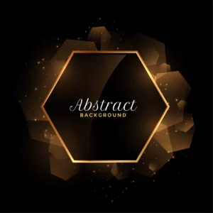 abstract golden black hexagonal frame background crcf92ba959 size0.88mb - title:Home - اورچین فایل - format: - sku: - keywords: p_id:18