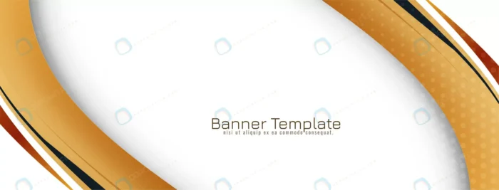 abstract golden wave style design banner template crc9734aadc size1.41mb - title:قالب آماده بنر با فرمت وکتور - اورچین فایل - format:EPS - وکتور - sku:crc9734aadc - keywords: p_id:89151