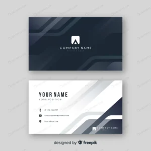 abstract grey visiting card with logo crc58641570 size2.09mb - title:Home - اورچین فایل - format: - sku: - keywords: p_id:18