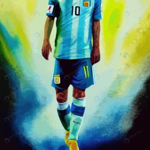 abstract illustration argentinian soccer player rnd459 frp34594482 - title:Home - اورچین فایل - format: - sku: - keywords: p_id:18