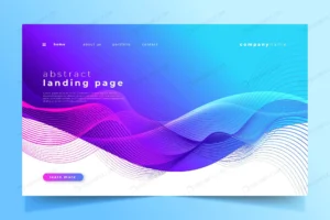 abstract landing page template design crcf14ea9e9 size22.85mb - title:Home - اورچین فایل - format: - sku: - keywords: p_id:18